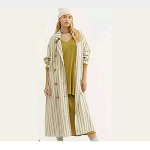 Free People "Sweet Melody" lightweight trench NWT
